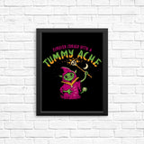 Tummy Ache Sorcerer - Posters & Prints