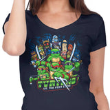 Turtle Pilgrim - Women's V-Neck