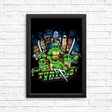 Turtle Pilgrim - Posters & Prints