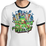 Turtle Pilgrim - Ringer T-Shirt