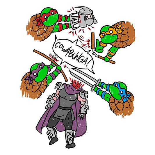 Turtle Pool - Wall Tapestry