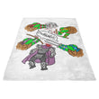 Turtle Pool - Fleece Blanket