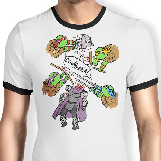 Turtle Pool - Ringer T-Shirt