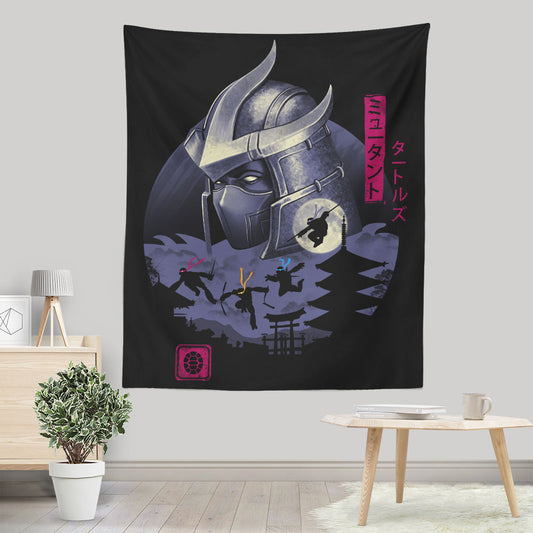 Turtles in Japan - Wall Tapestry