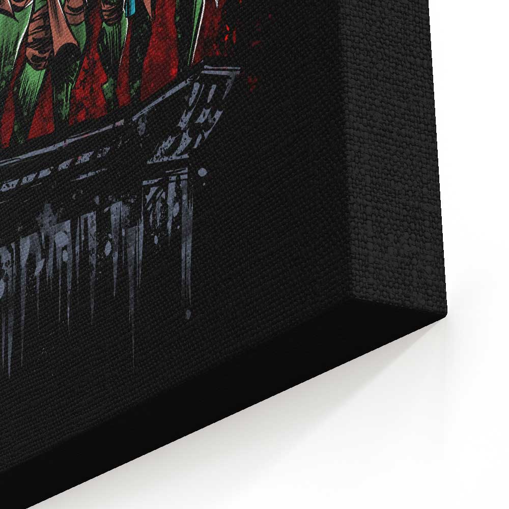 Turtles on the Roof - Canvas Print