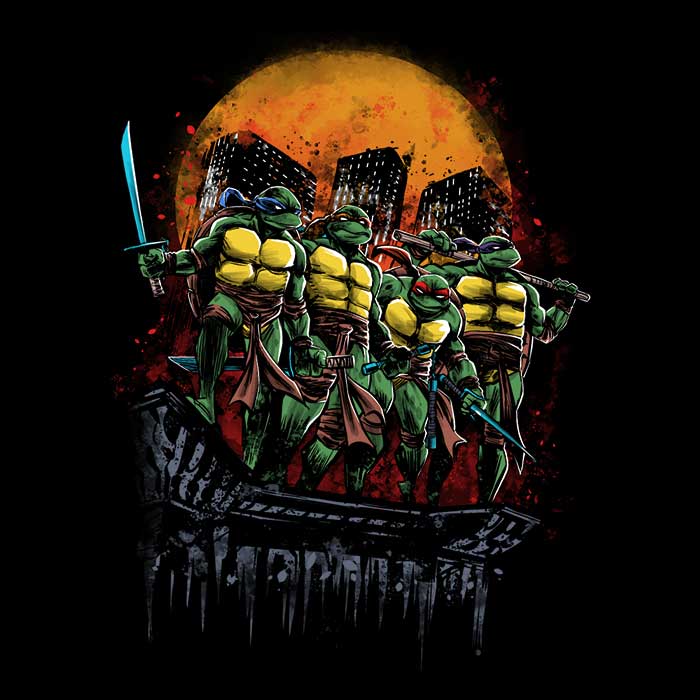 Turtles on the Roof - Men's V-Neck