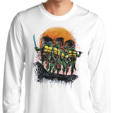 Turtles on the Roof - Long Sleeve T-Shirt