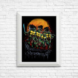 Turtles on the Roof - Posters & Prints