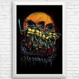 Turtles on the Roof - Posters & Prints