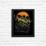 Turtles on the Roof - Posters & Prints