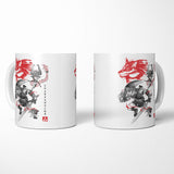 Twilight Wolf Sumi-e - Mug