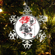 Twilight Wolf Sumi-e - Ornament