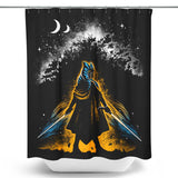 Twin Blade Fulcrum - Shower Curtain