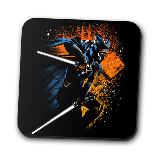 Twin White Blades - Coasters