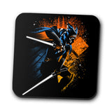 Twin White Blades - Coasters