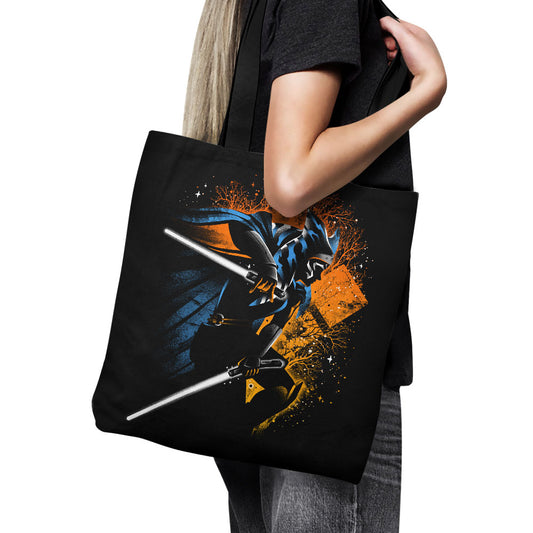 Twin White Blades - Tote Bag
