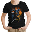 Twin White Blades - Youth Apparel