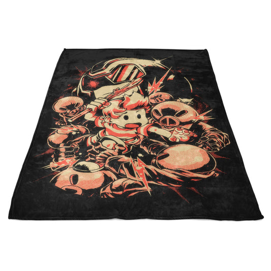 Two Paths - Fleece Blanket
