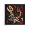 Tyrannosaurus Fossils - Canvas Print