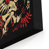 Tyrannosaurus Fossils - Canvas Print