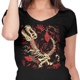 Tyrannosaurus Fossils - Women's V-Neck