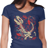 Tyrannosaurus Fossils - Women's V-Neck