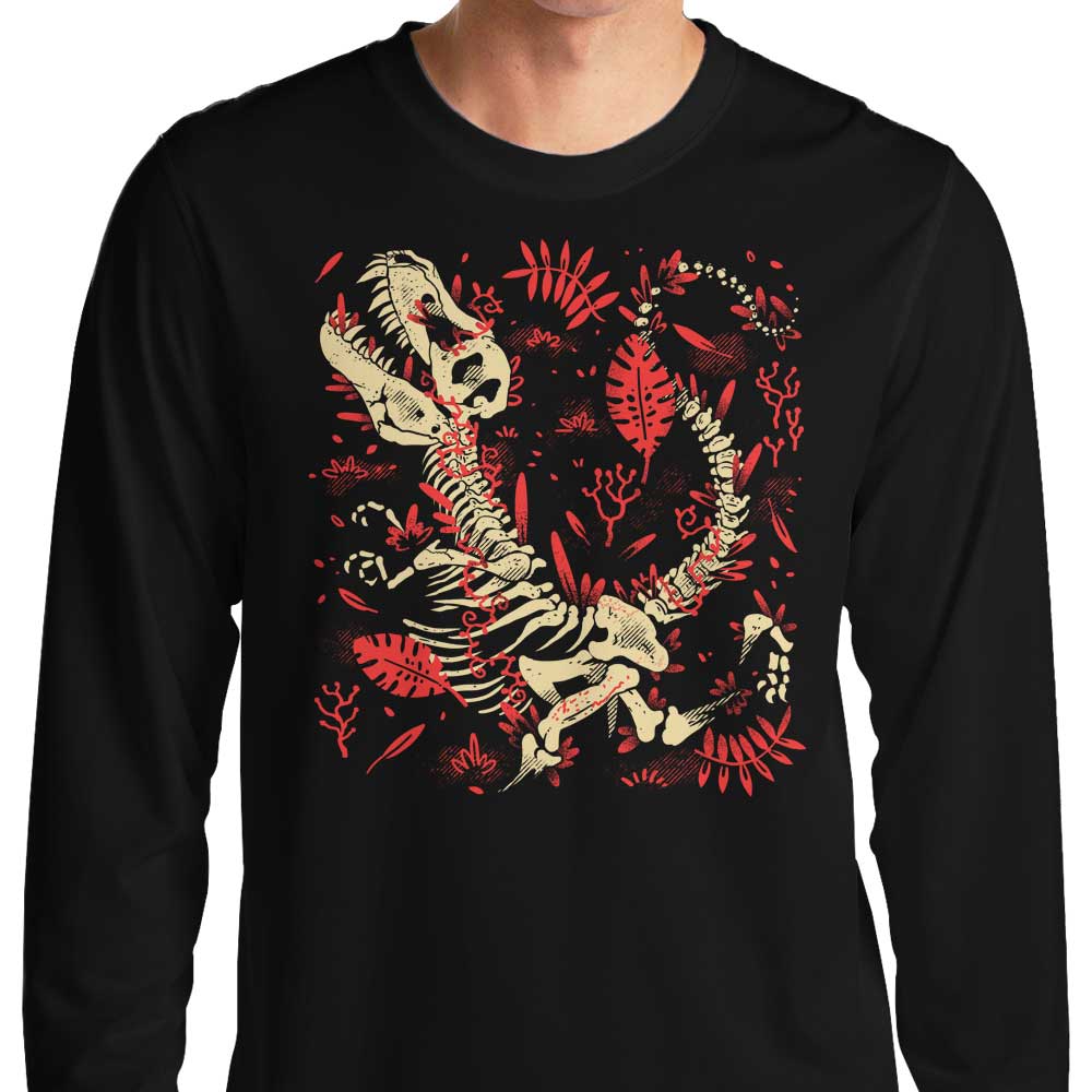 Tyrannosaurus Fossils - Long Sleeve T-Shirt