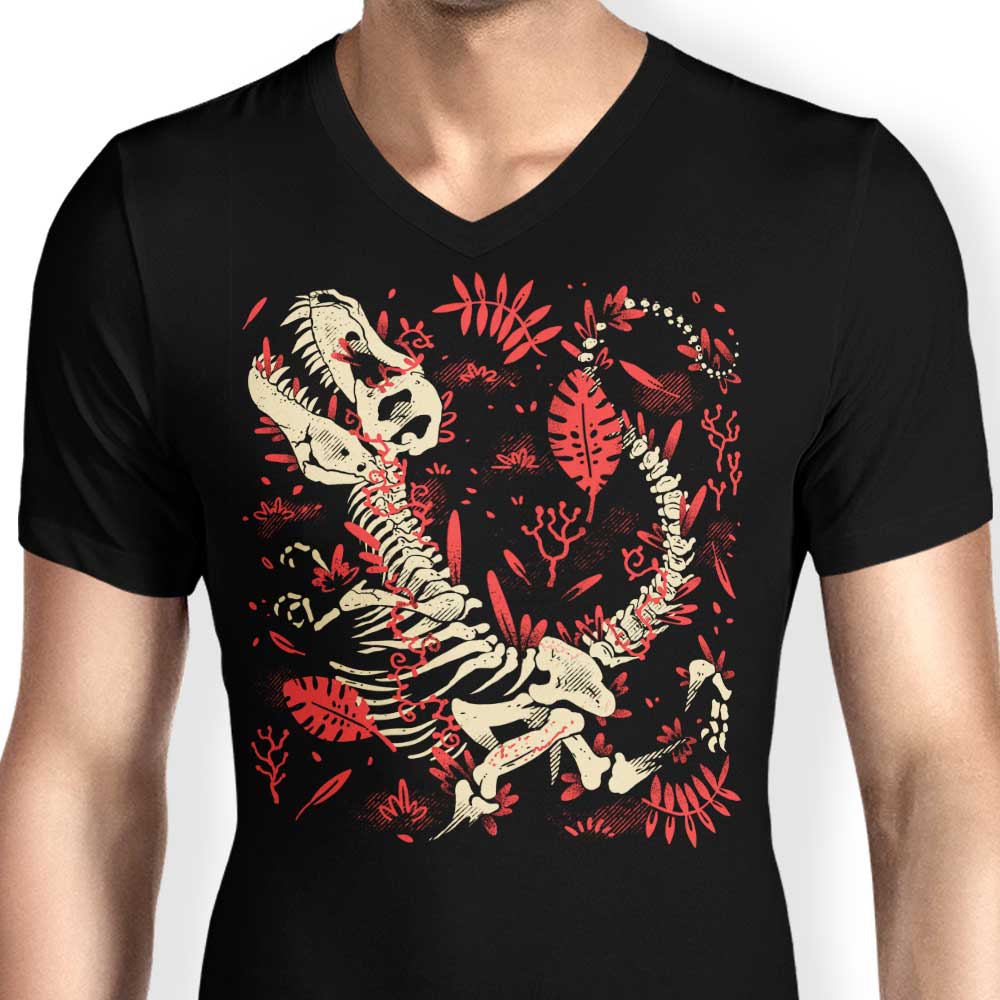 Tyrannosaurus Fossils - Men's V-Neck
