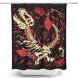 Tyrannosaurus Fossils - Shower Curtain