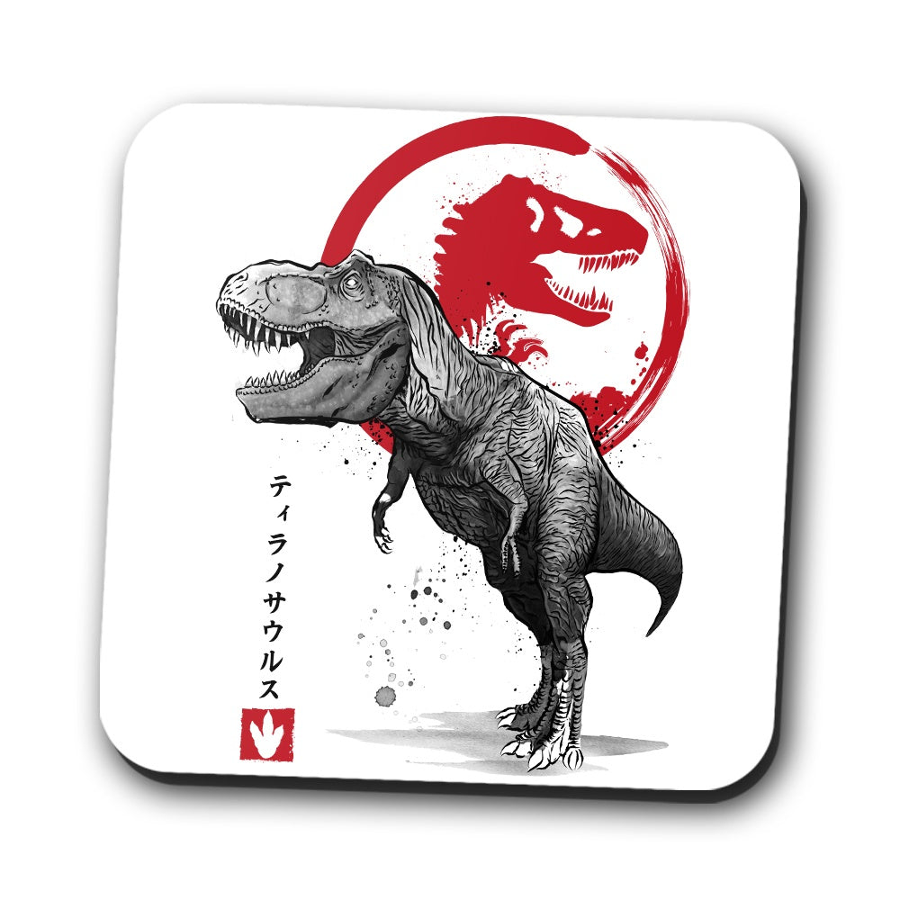 Tyrannosaurus Sumi-e - Coasters