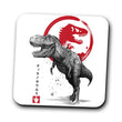 Tyrannosaurus Sumi-e - Coasters