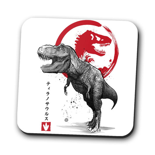 Tyrannosaurus Sumi-e - Coasters