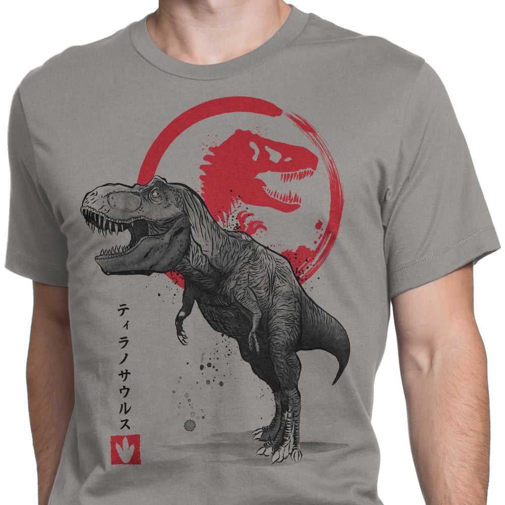 Tyrannosaurus Sumi-e - Men's Apparel