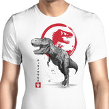 Tyrannosaurus Sumi-e - Men's Apparel