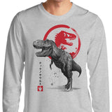 Tyrannosaurus Sumi-e - Long Sleeve T-Shirt