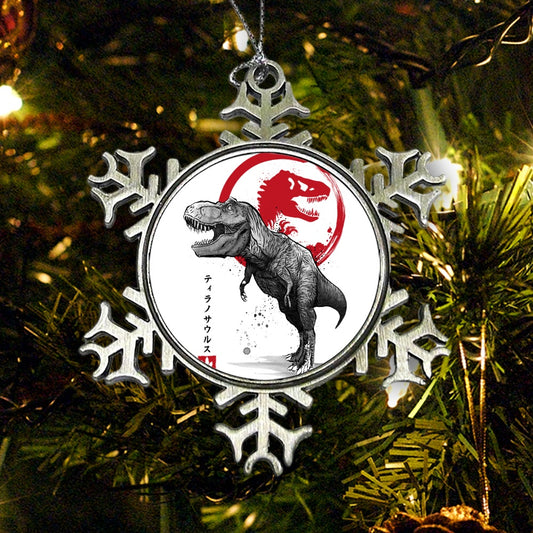 Tyrannosaurus Sumi-e - Ornament