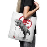 Tyrannosaurus Sumi-e - Tote Bag
