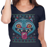 Ugly Derpy Sweater - Women's V-Neck
