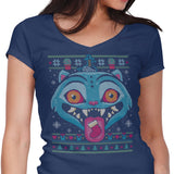 Ugly Derpy Sweater - Women's V-Neck