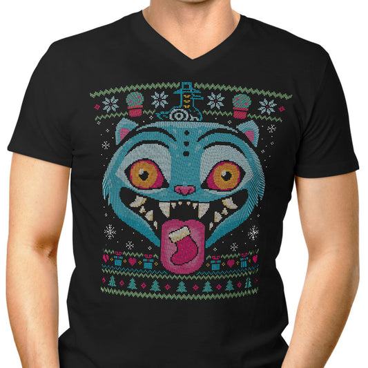 Ugly Derpy Sweater - Men's V-Neck