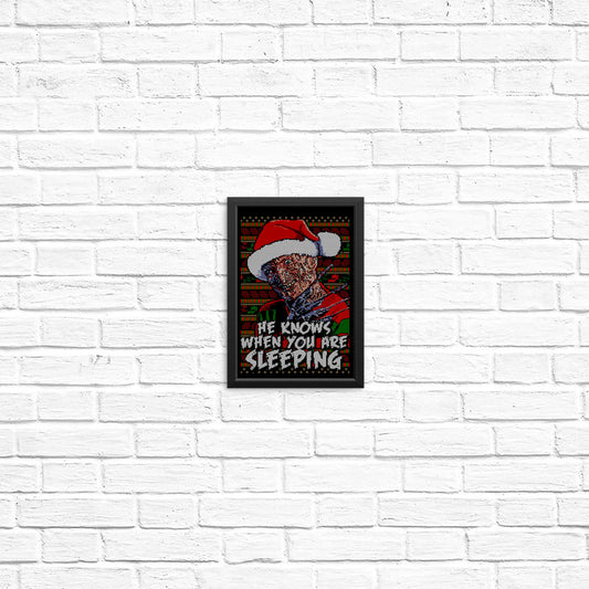 Ugly Nightmare Sweater - Posters & Prints