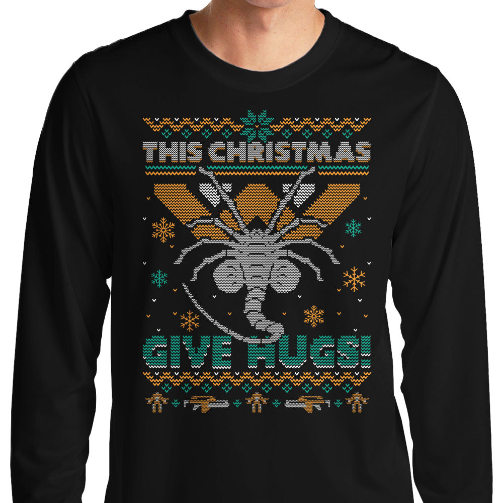 Ugly Xmas Hugs - Long Sleeve T-Shirt