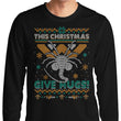 Ugly Xmas Hugs - Long Sleeve T-Shirt