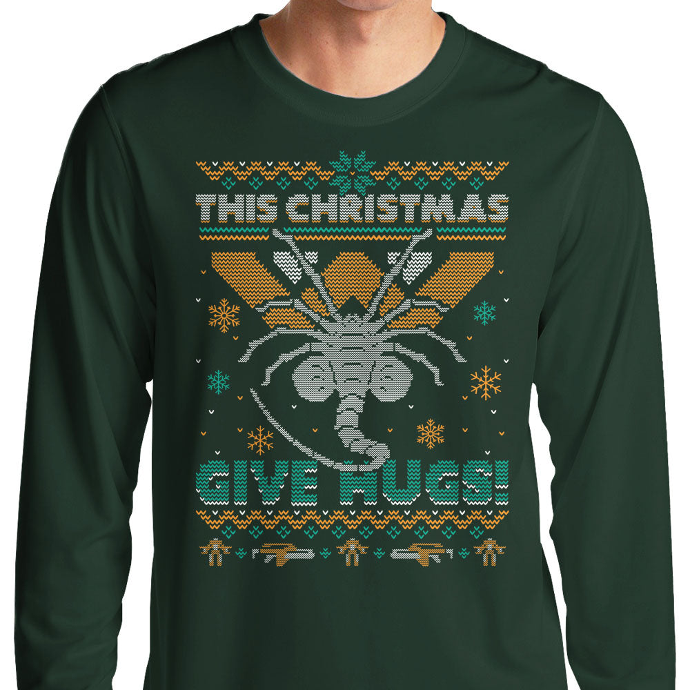 Ugly Xmas Hugs - Long Sleeve T-Shirt