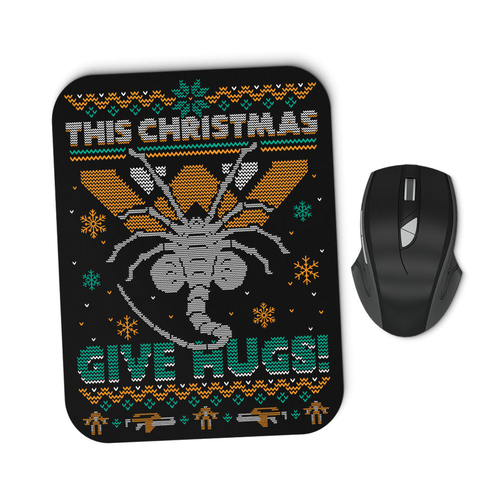 Ugly Xmas Hugs - Mousepad