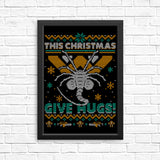 Ugly Xmas Hugs - Posters & Prints