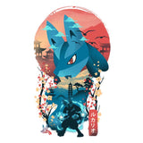 Ukiyo-e Aura - Shower Curtain