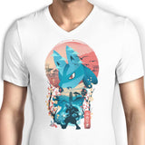 Ukiyo-e Aura - Men's V-Neck