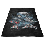 Ultimate Space Fleet - Fleece Blanket