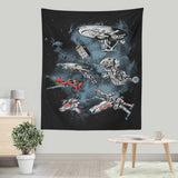 Ultimate Space Fleet - Wall Tapestry